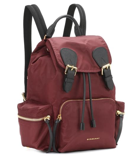 burberry red backpack